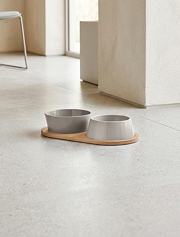 Подставка под миски для собак Doppio, 38x20 см