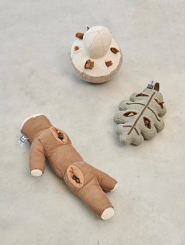 Набор из 3 мягких игрушек для собак Foresta