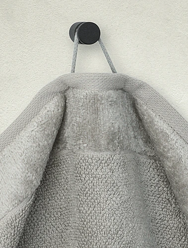 Полотенце Bamboo Luxe Silver Grey, 30x50 см