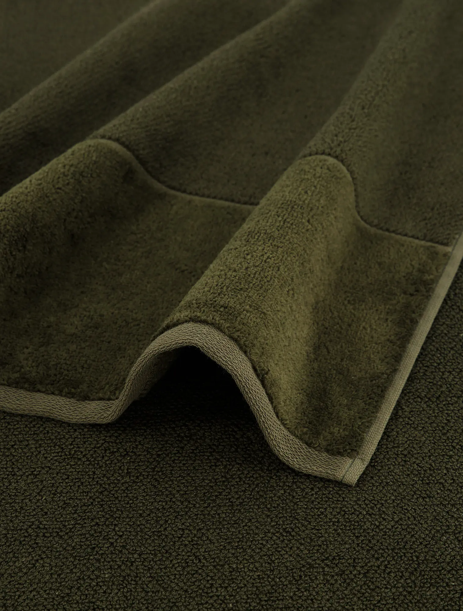 Полотенце Bamboo Luxe Olive, 30x50 см