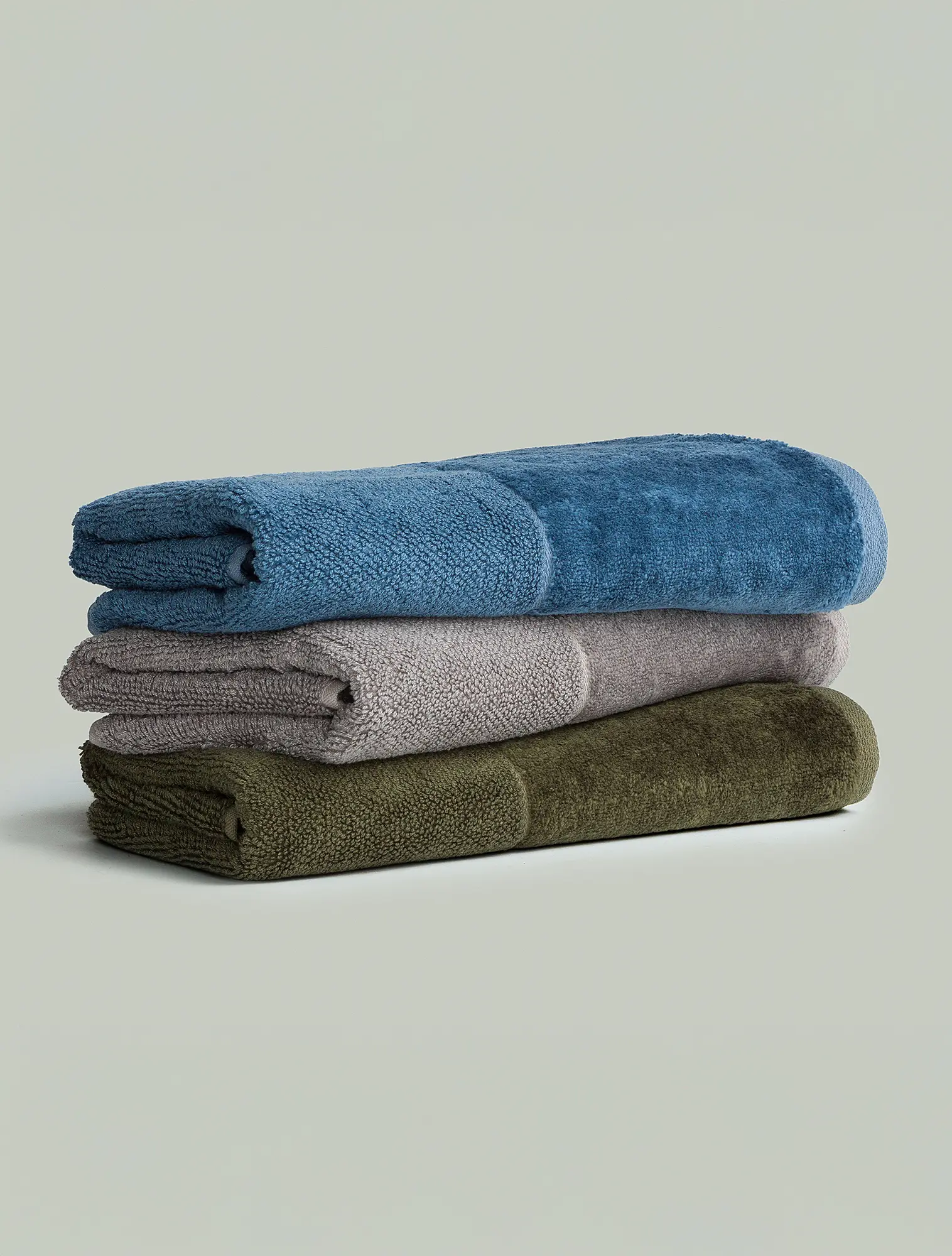 Полотенце Bamboo Luxe Olive, 80x150 см