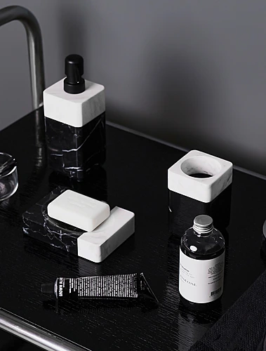 Мыльница Black & White, 13,5 см
