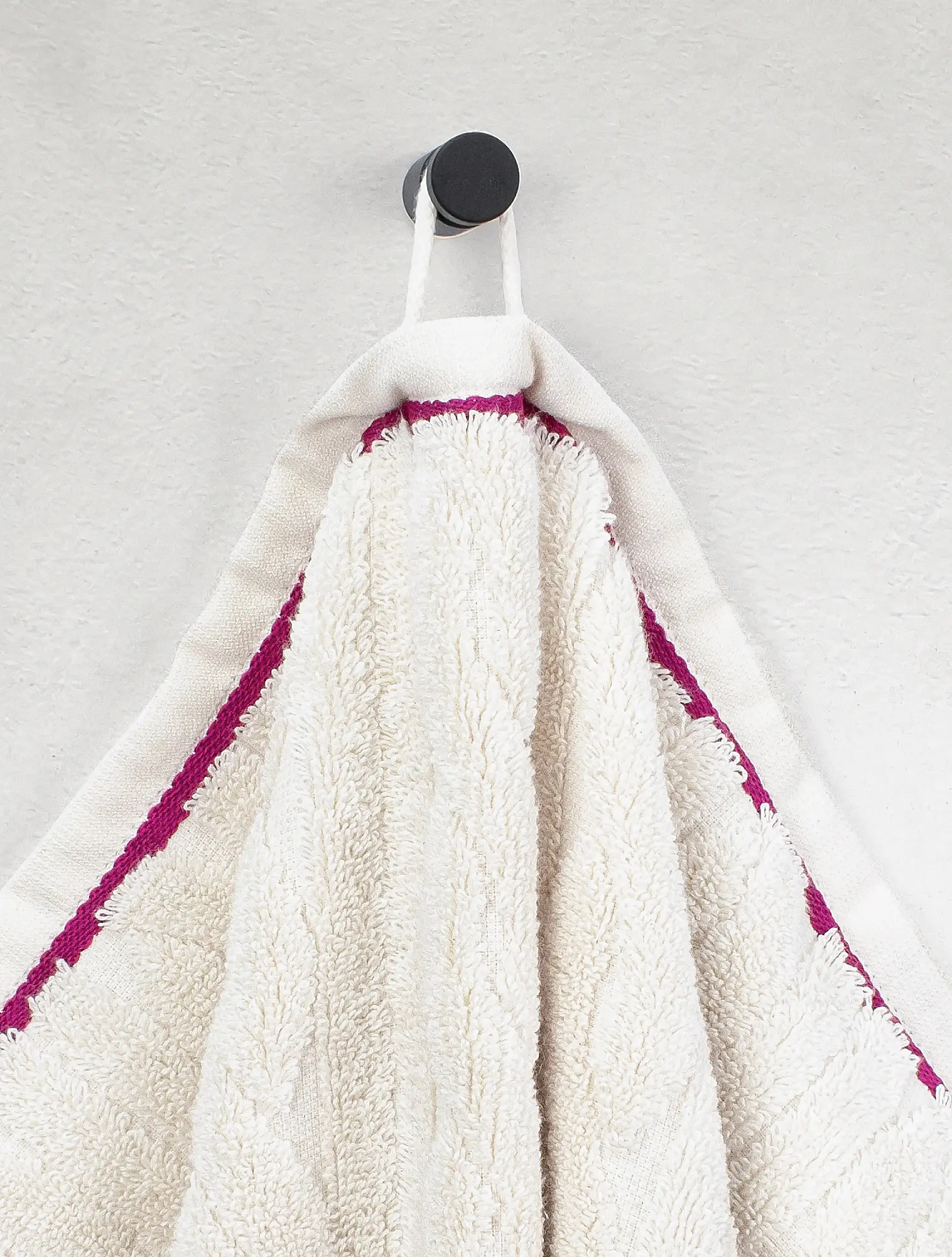Полотенце Cosy Knits Berry, 50x100 см
