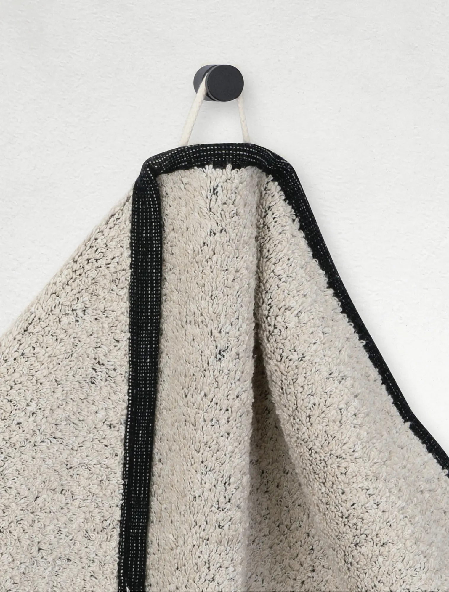 Полотенце Eden Black, 80x150 см