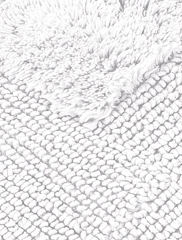 Коврик для ванной Loft Snow, 60x100 см