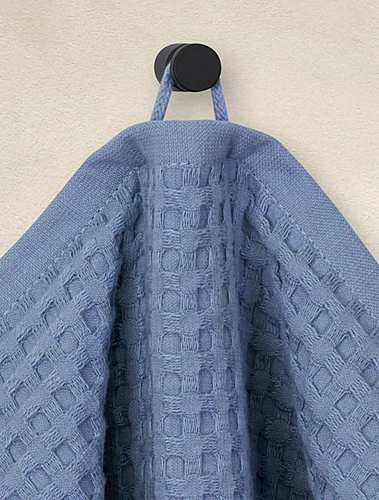Полотенце Piquee Steel Blue, 40х70 см