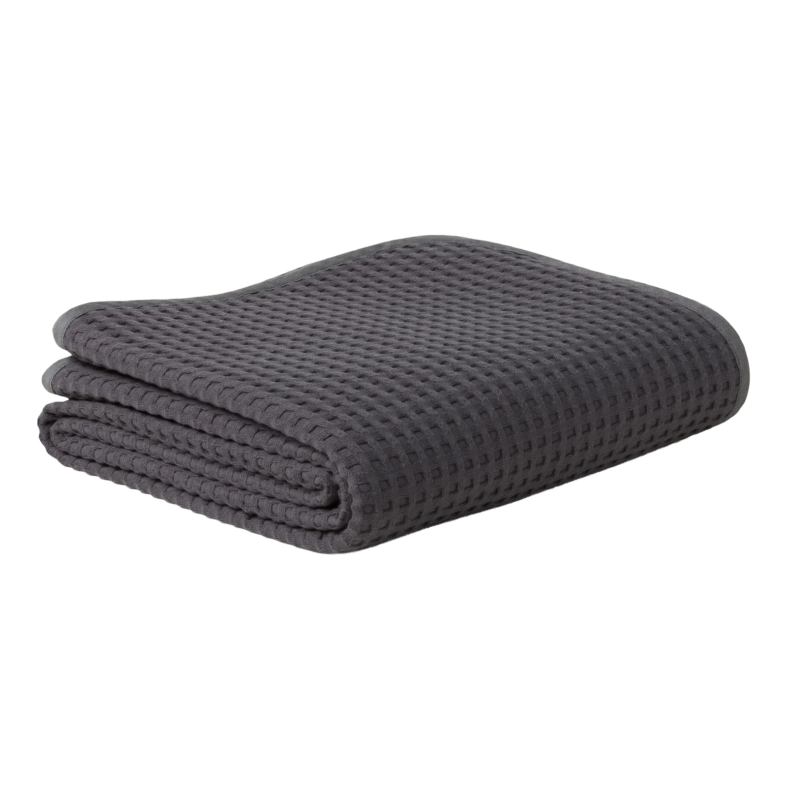 Плед-покрывало Piquee Graphite, 160х220 см