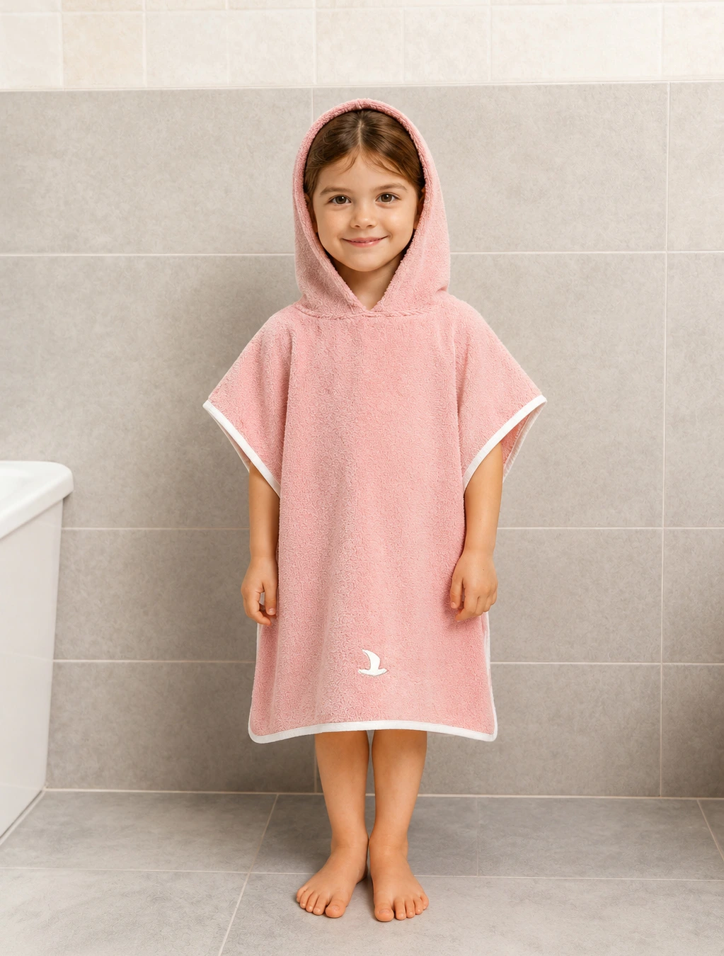 Детское полотенце-пончо Soft Hug Rose, 92-104 см