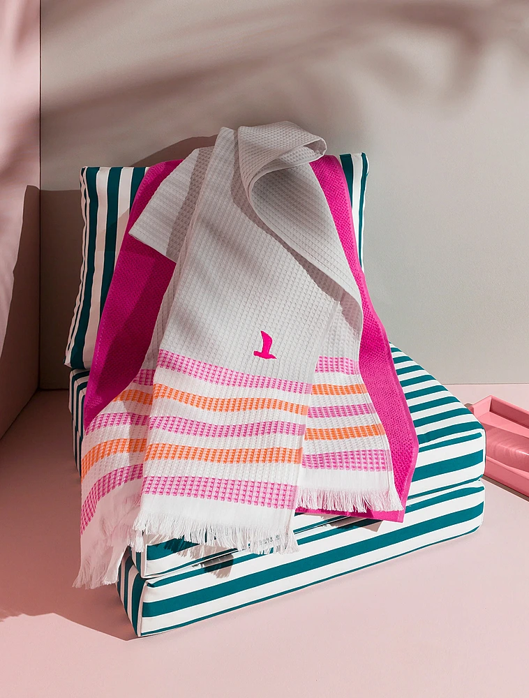 Пляжное полотенце Summer Daylight Pink/Orange, 90х180 см от Möve
