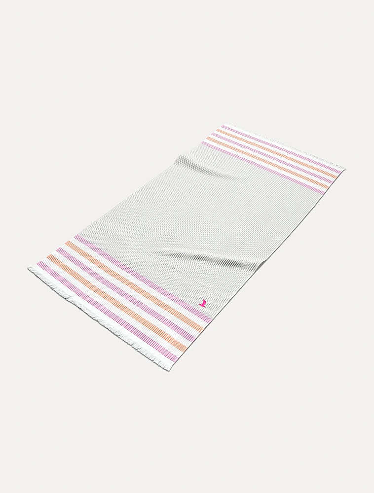 Пляжное полотенце Summer Daylight Pink/Orange, 90х180 см от Möve