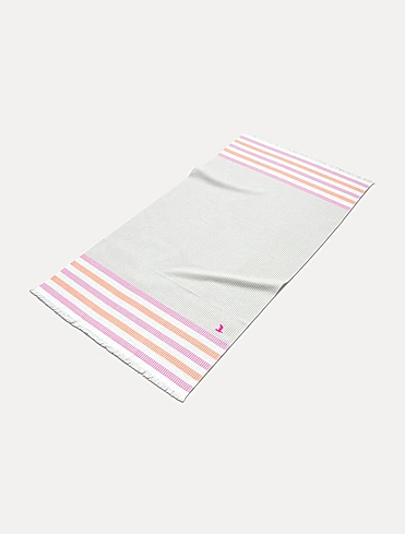 Пляжное полотенце Summer Daylight Pink/Orange, 90х180 см