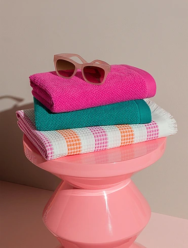 Пляжное полотенце Summer Daylight Pink/Orange, 90х180 см