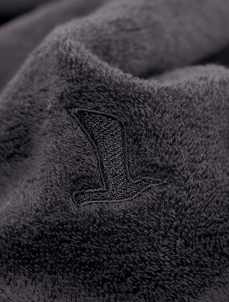 Полотенце Superwuschel Dark Grey, 80x150 см от Möve