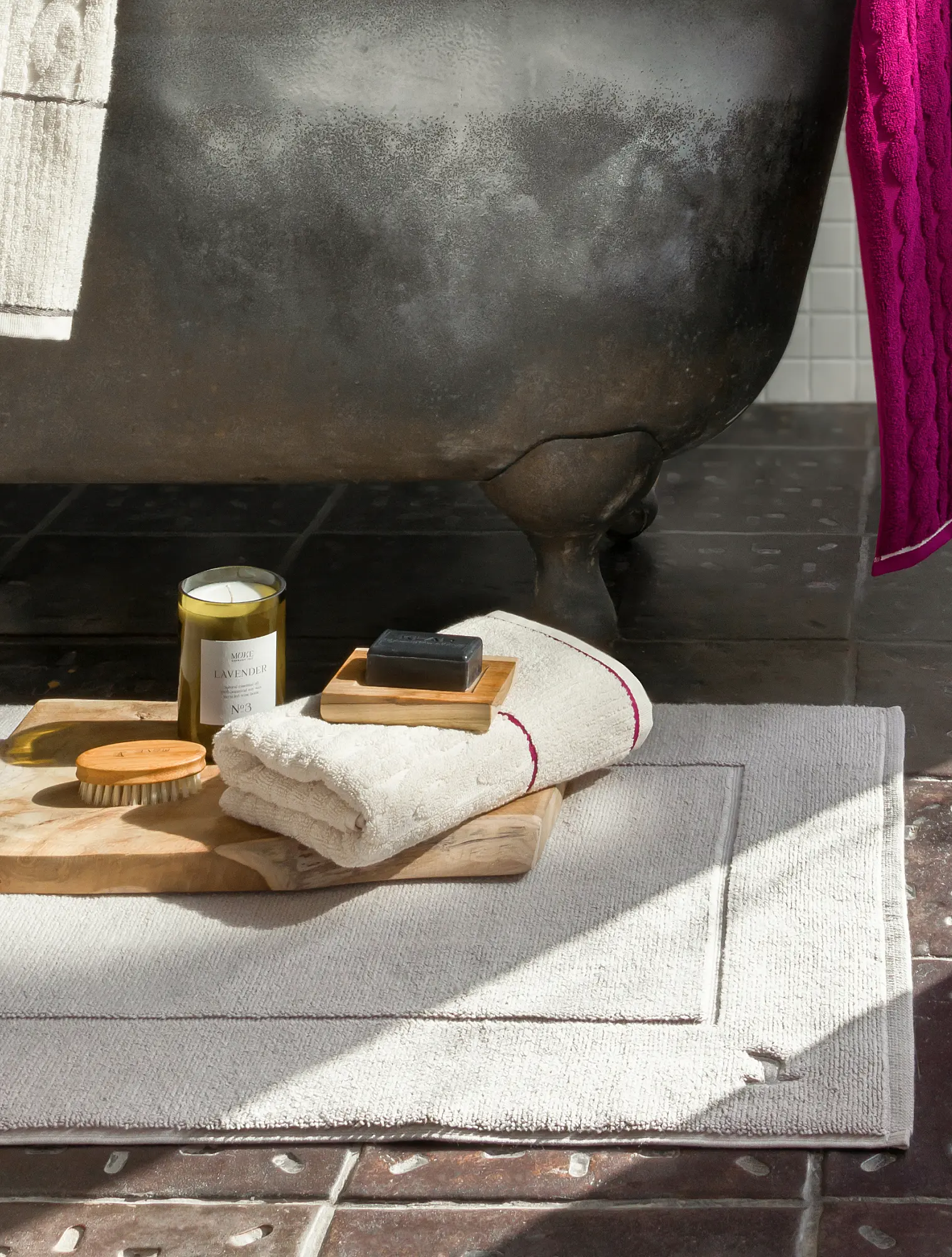 Коврик для ванной Superwuschel Nature, 60x100 см