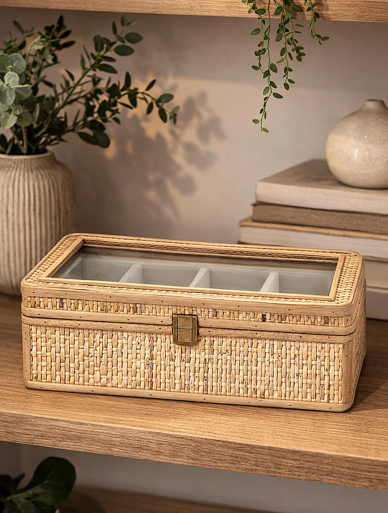 Шкатулка Rattan, 34,5х19 см от Nordal