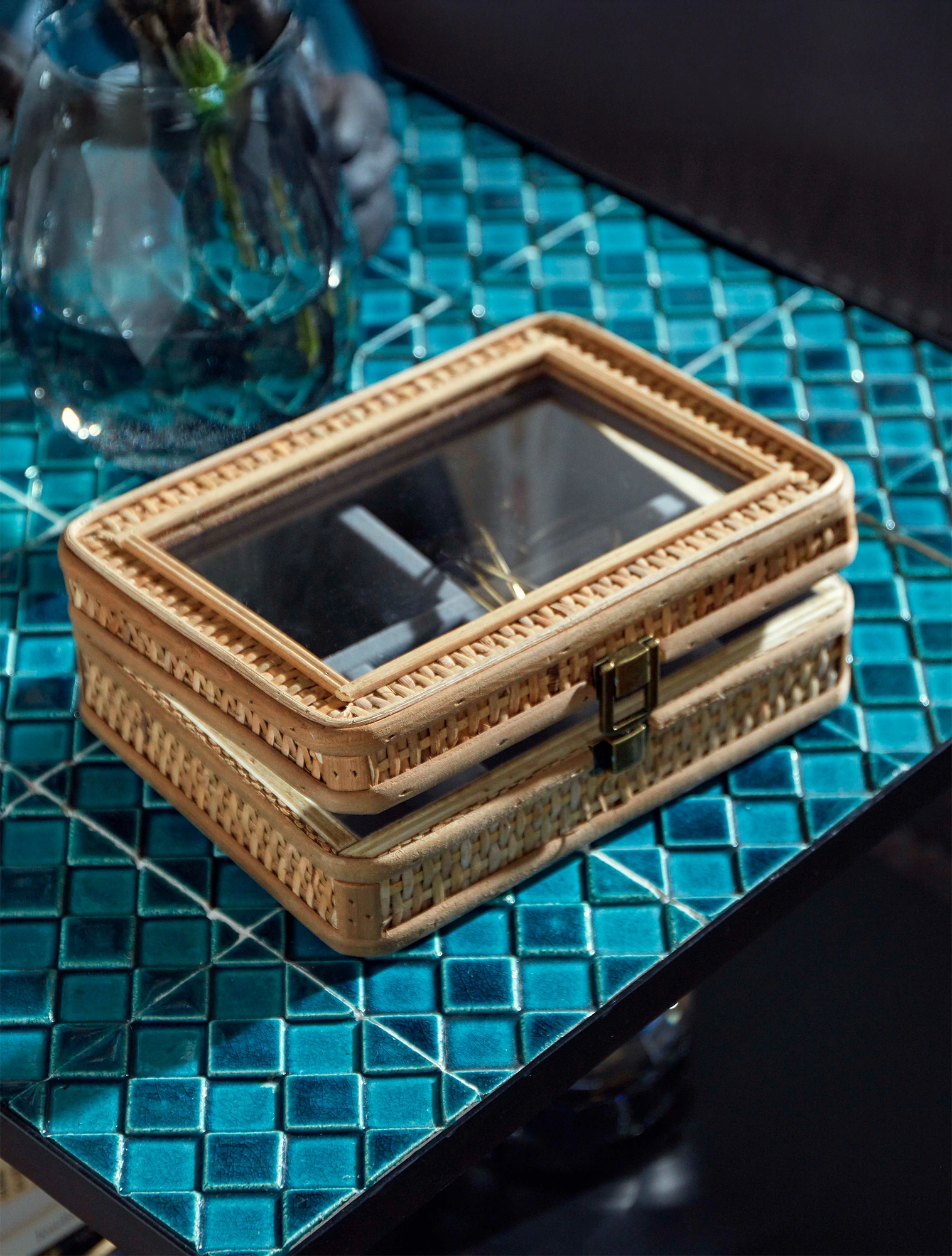 Шкатулка Rattan, 21,5х16,5 см