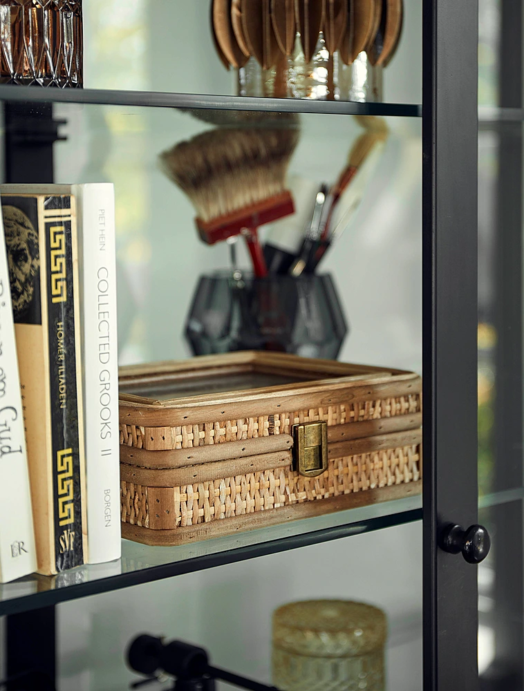 Шкатулка Rattan, 21,5х16,5 см от Nordal