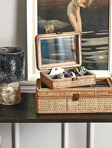 Шкатулка Rattan, 21,5х16,5 см