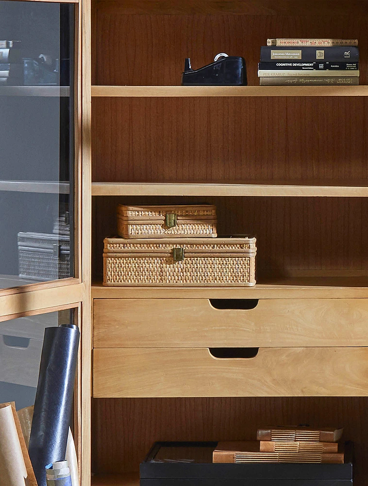 Шкатулка Rattan, 21,5х16,5 см от Nordal