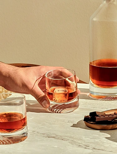 Набор из 2 стаканов для виски Alba, 260 мл