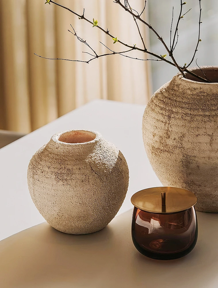 Декоративная ёмкость Beret, 13x10,5 см от Nude Glass