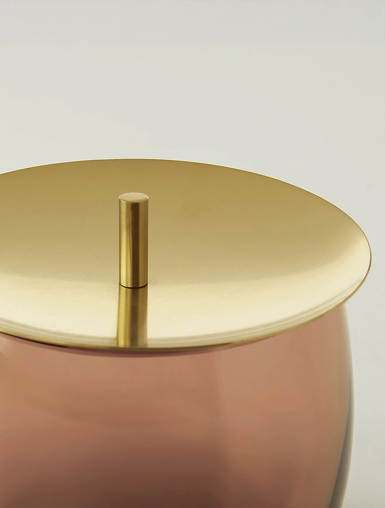 Декоративная ёмкость Beret, 13x10,5 см от Nude Glass