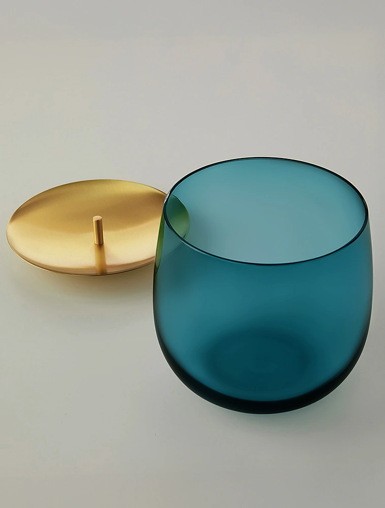 Декоративная ёмкость Beret, 16x15,5 см от Nude Glass