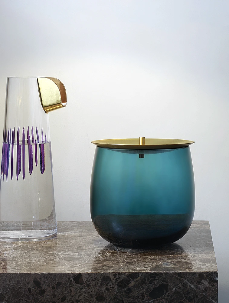 Декоративная ёмкость Beret, 16x15,5 см от Nude Glass