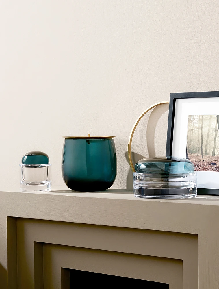 Декоративная ёмкость Beret, 16x15,5 см от Nude Glass