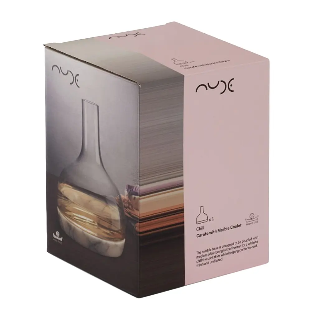 Штоф с подставкой Chill, 1,25 л от Nude Glass