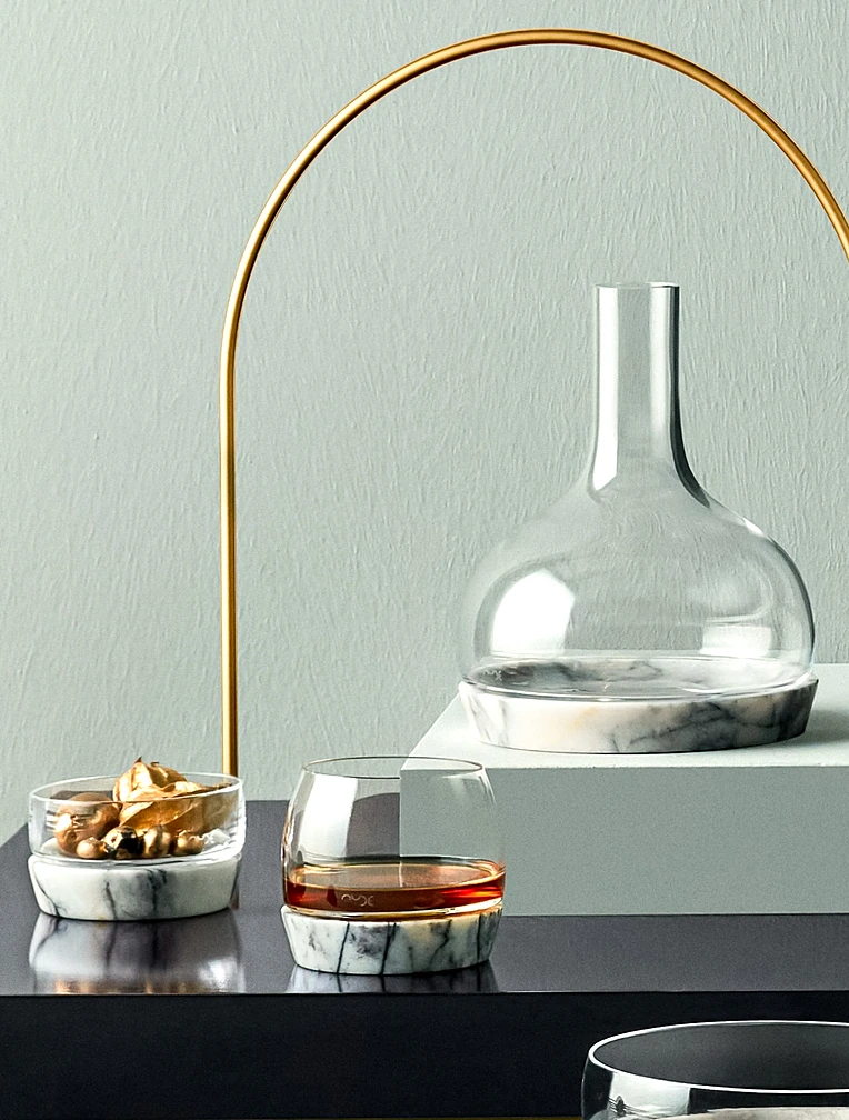 Чаша с подставкой Chill, 9 см от Nude Glass