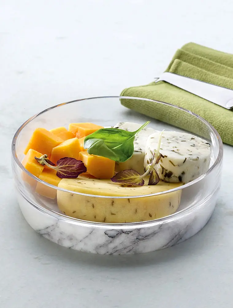 Чаша с подставкой Chill, 15 см от Nude Glass