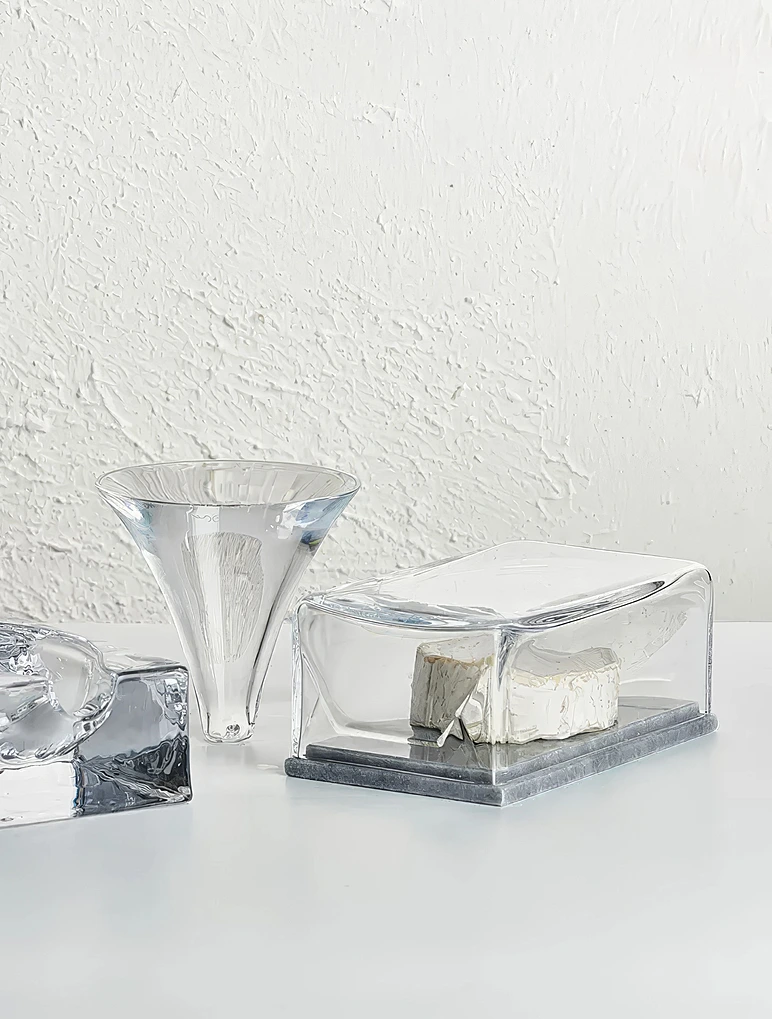 Масленка Cruet, 14,5 см от Nude Glass