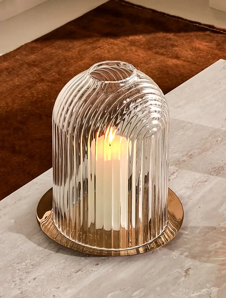 Подсвечник Ilo, 28 см от Nude Glass