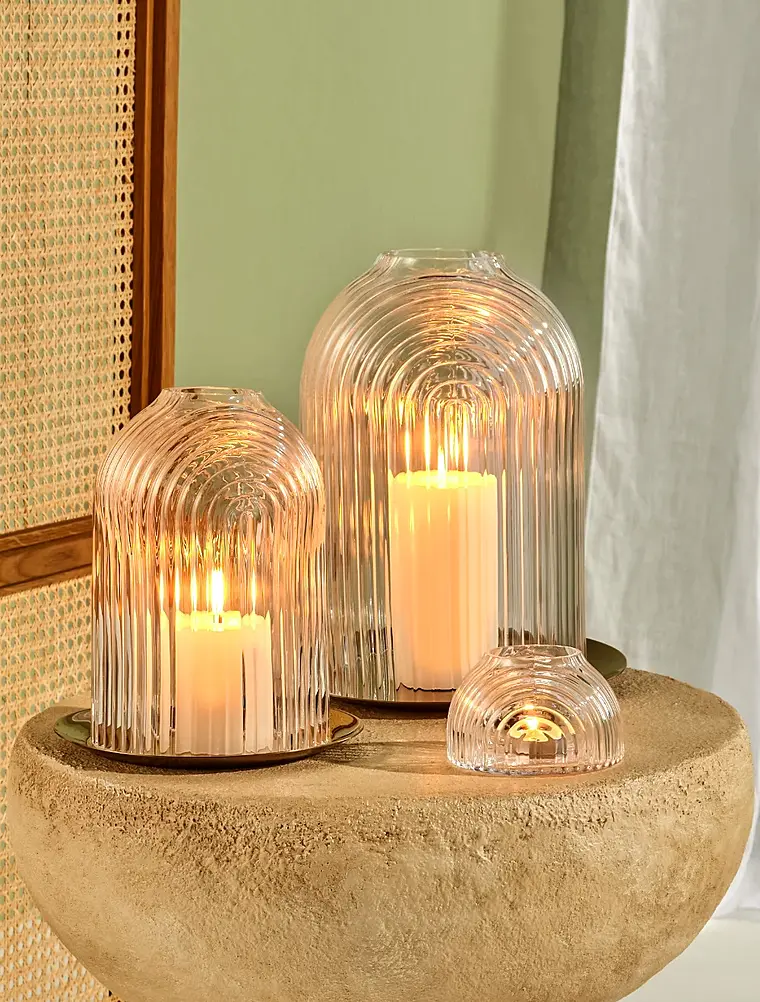 Подсвечник Ilo, 28 см от Nude Glass