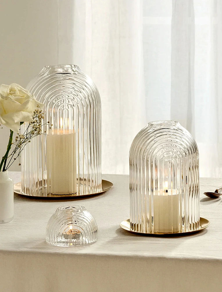 Подсвечник Ilo, 21 см от Nude Glass