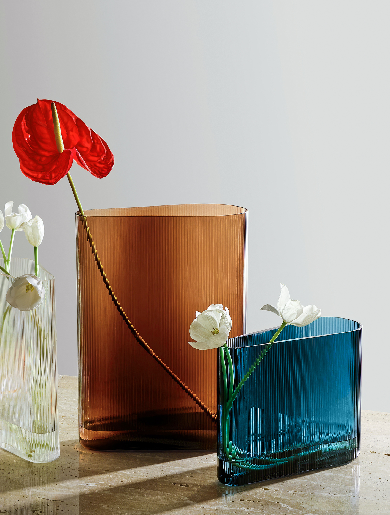 Ваза Mist, 21 см от Nude Glass