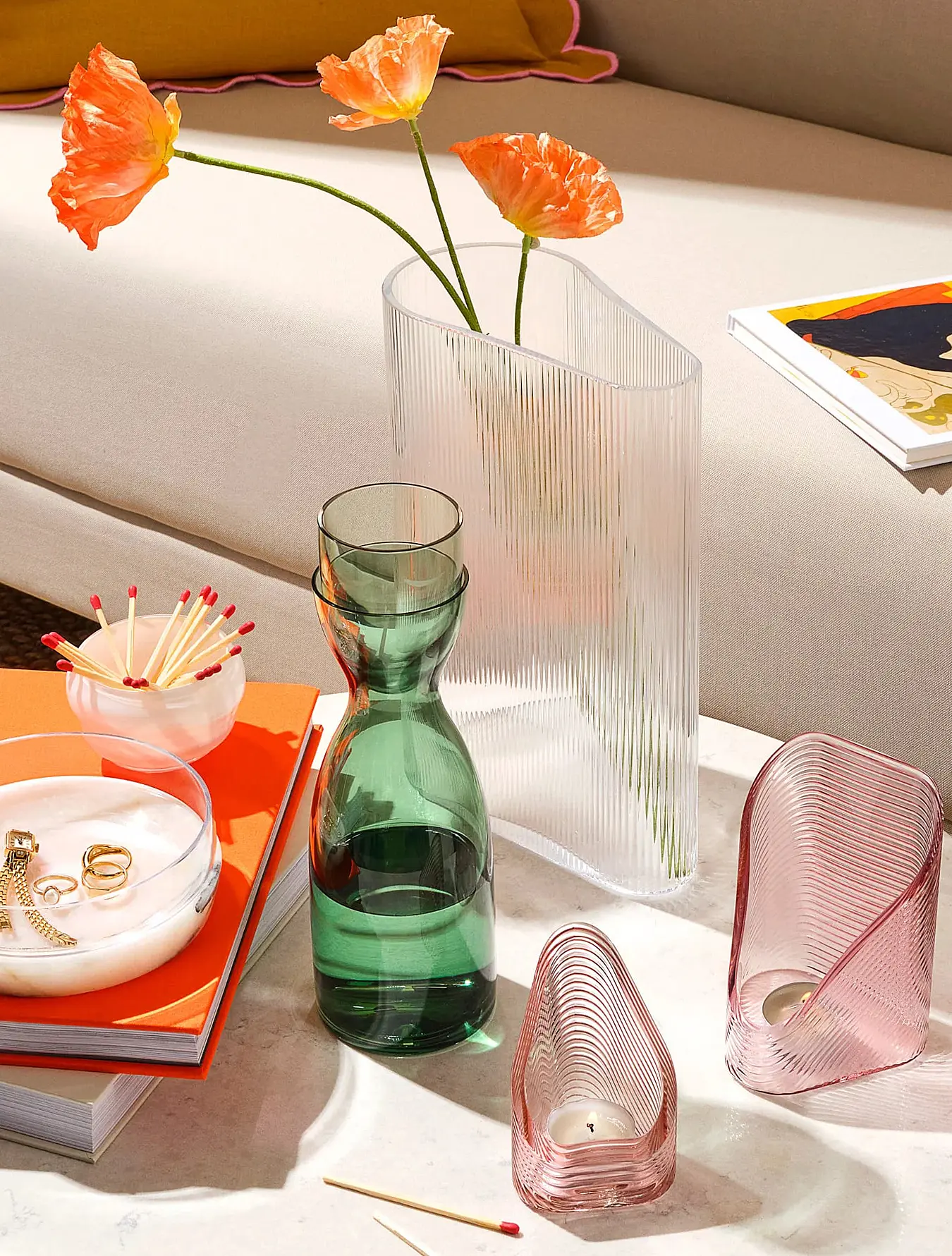 Набор из графина 700 мл и стакана для воды Mr & Mrs