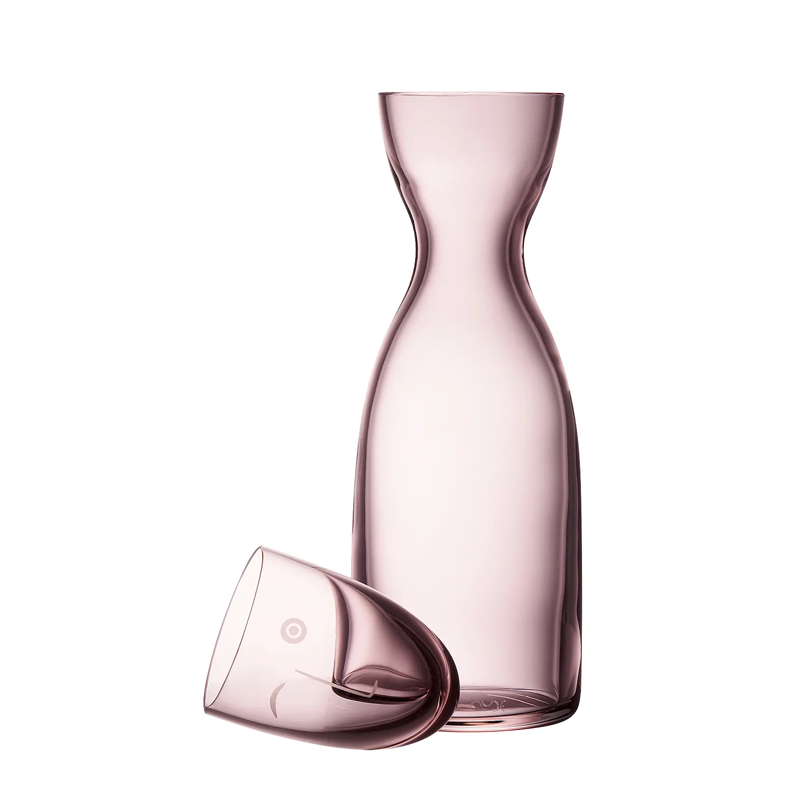 Набор из графина 700 мл и стакана для воды Mr & Mrs