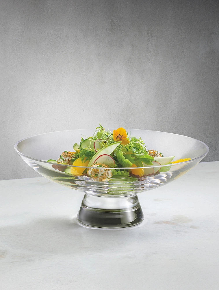 Ваза для фруктов Silhouette, 22 см от Nude Glass