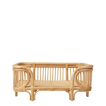 Плетёная лежанка-диван с бортиками Otto, 69х55х30 см