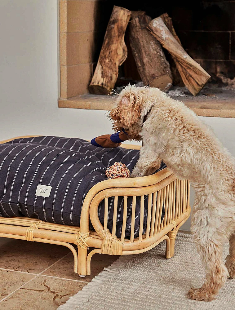 Плетёная лежанка-диван с бортиками Otto, 69х55х30 см от OYOY Living Design
