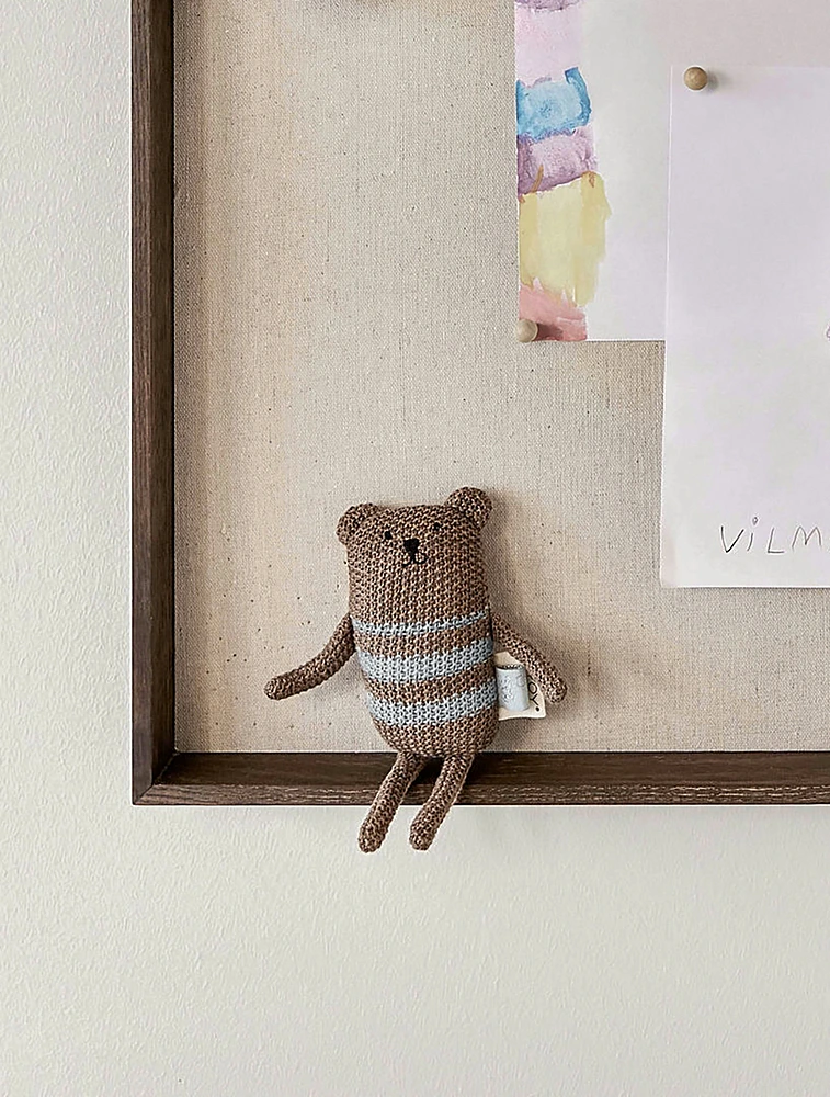 Мягкая игрушка-погремушка Bella Bear, 16 см от OYOY Living Design