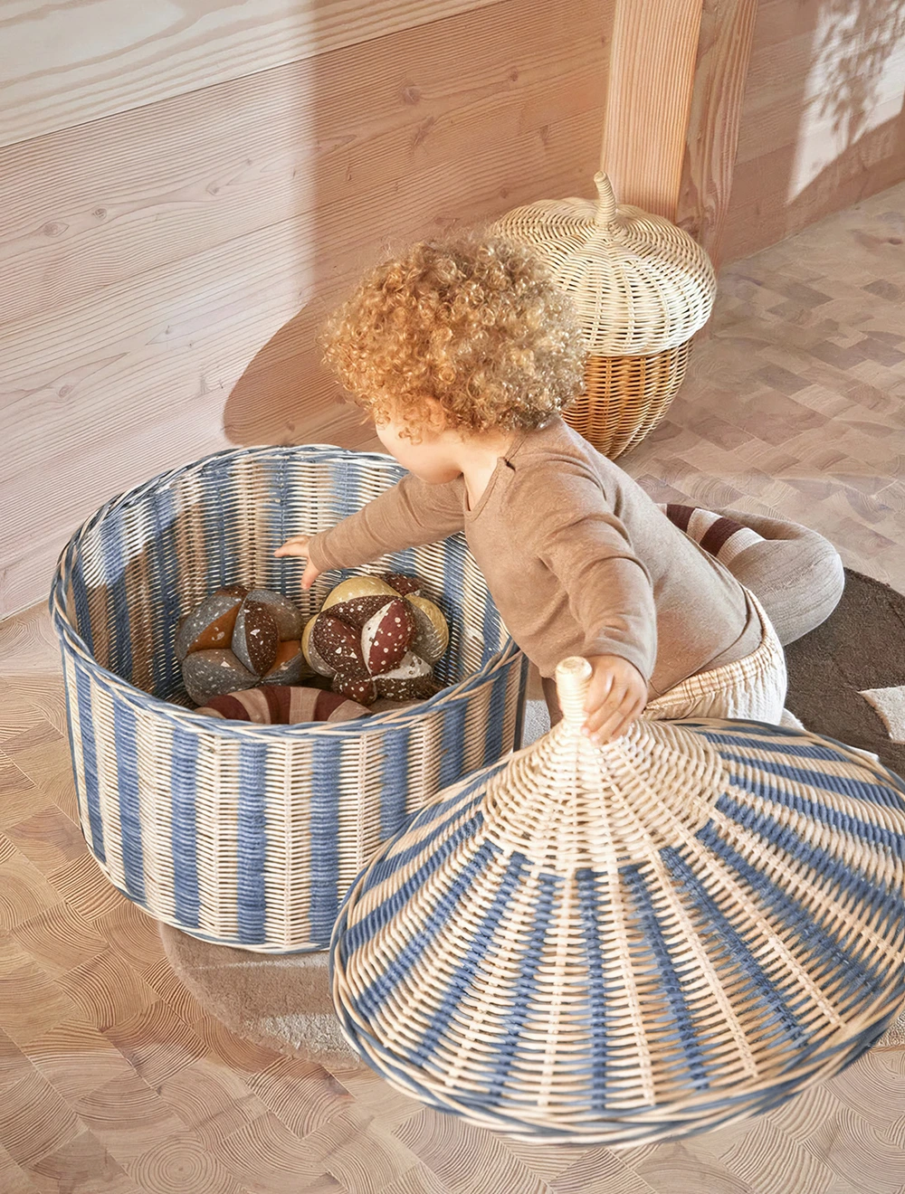 Набор из 2 корзин для хранения Circus