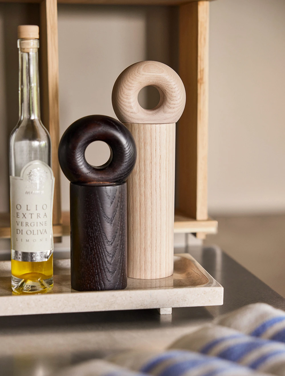 Мельница для соли и перца Hoop, 22 см