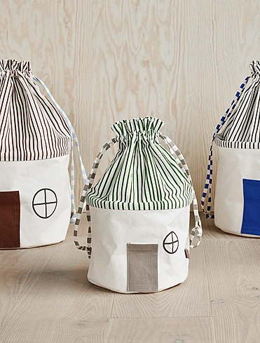 Корзина для хранения с завязками Koya, 40 см