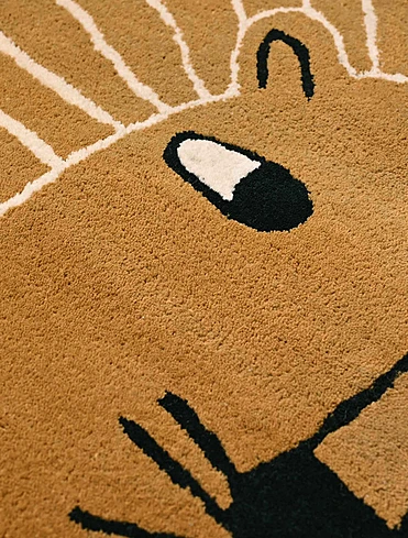 Декоративный коврик Lion, 95 см