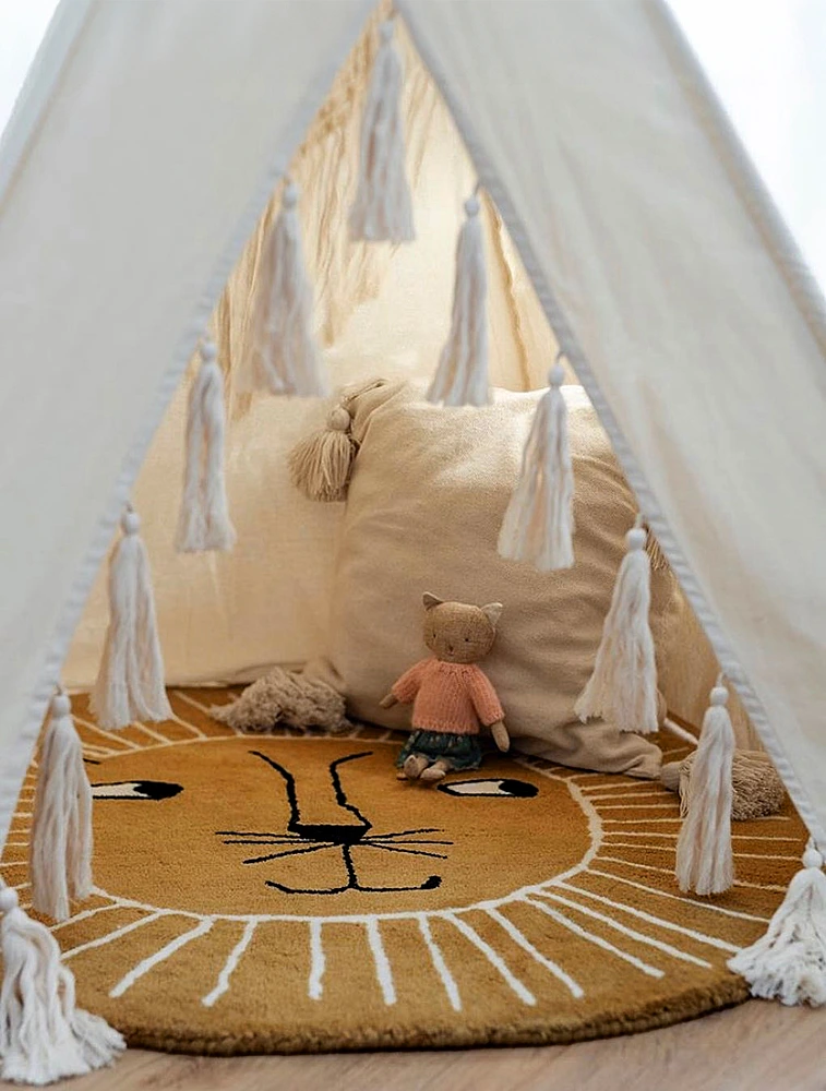 Декоративный коврик Lion, 95 см от OYOY Living Design