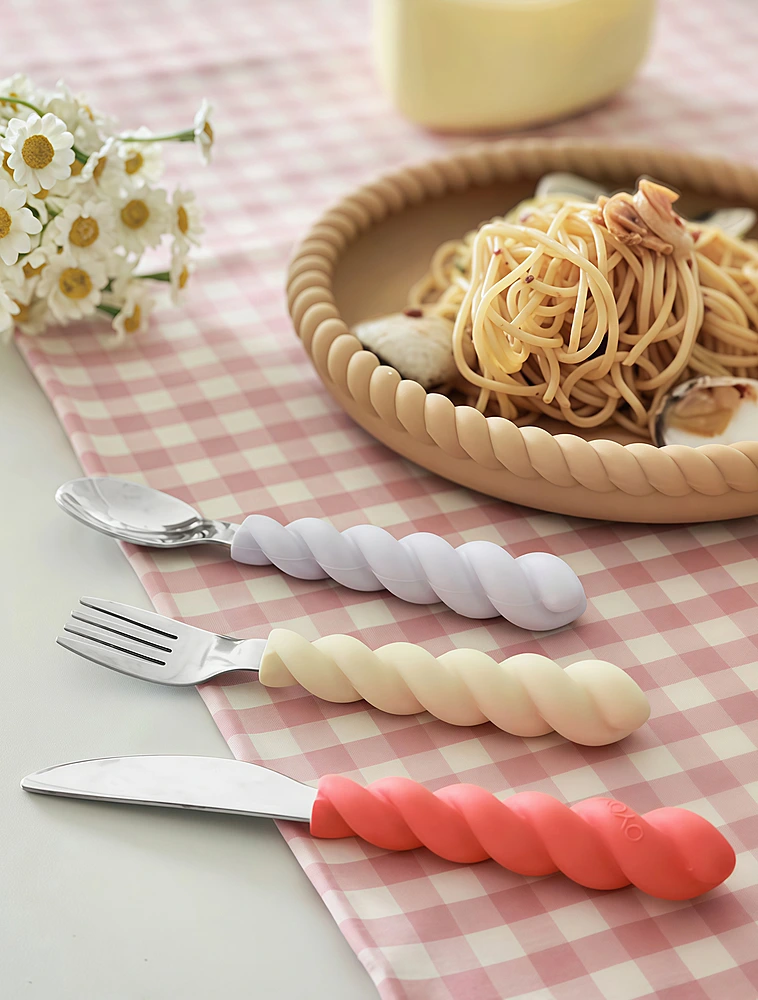 Набор детских столовых приборов Mellow, 3 пр. от OYOY Living Design