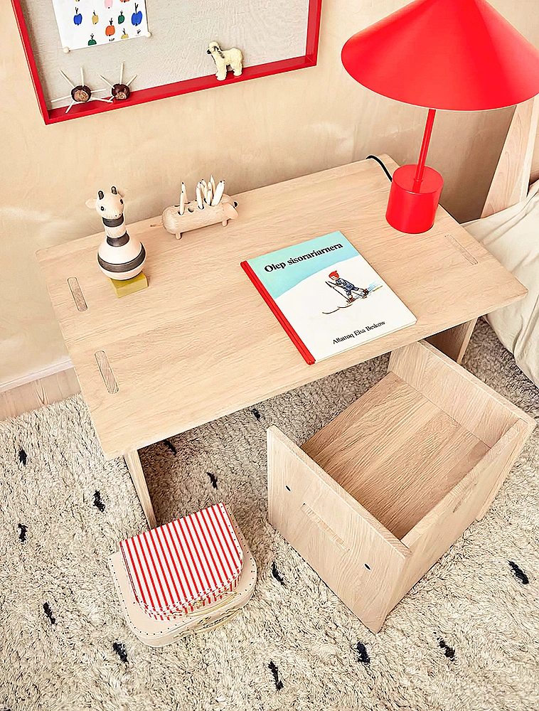 Набор из 2 чемоданчиков для хранения Giraffe & Stripe от OYOY Living Design